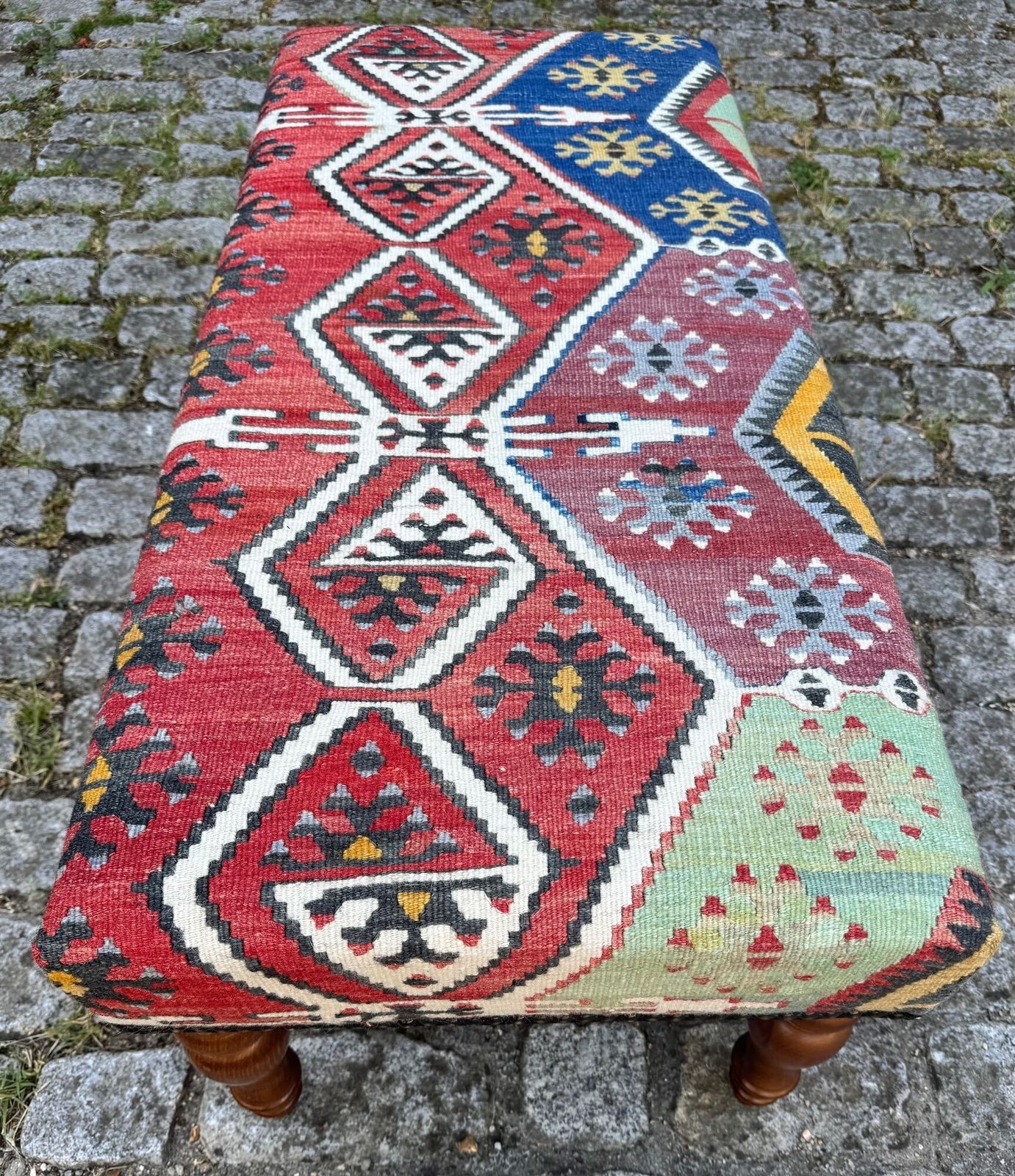 Kilim Kruk 1,03m x 0,47m x H0,38m photo vinterior