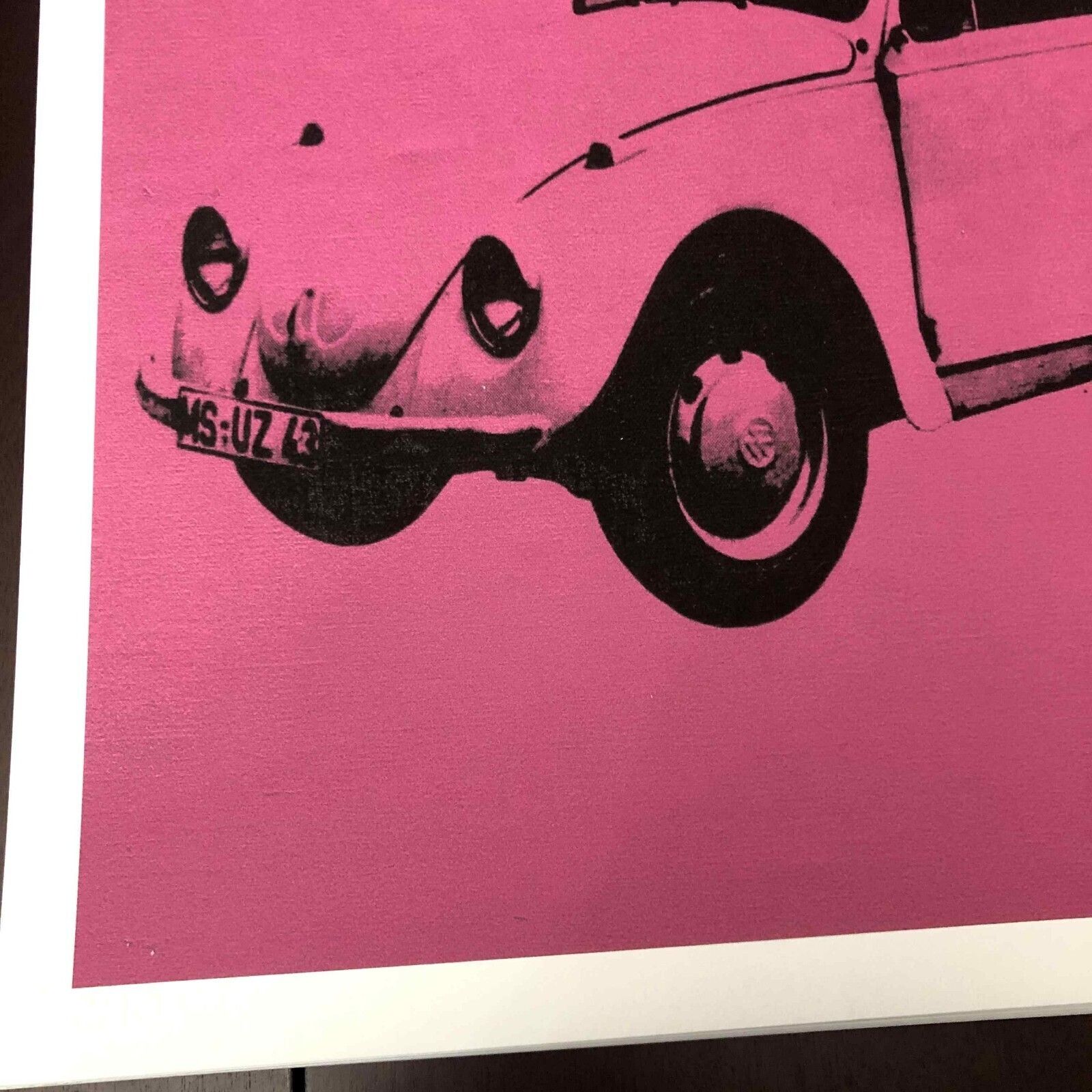 Andy Warhol Lithografie 50x50 cm Nieuwe Cmoa Editie Met Certificaat photo vintage