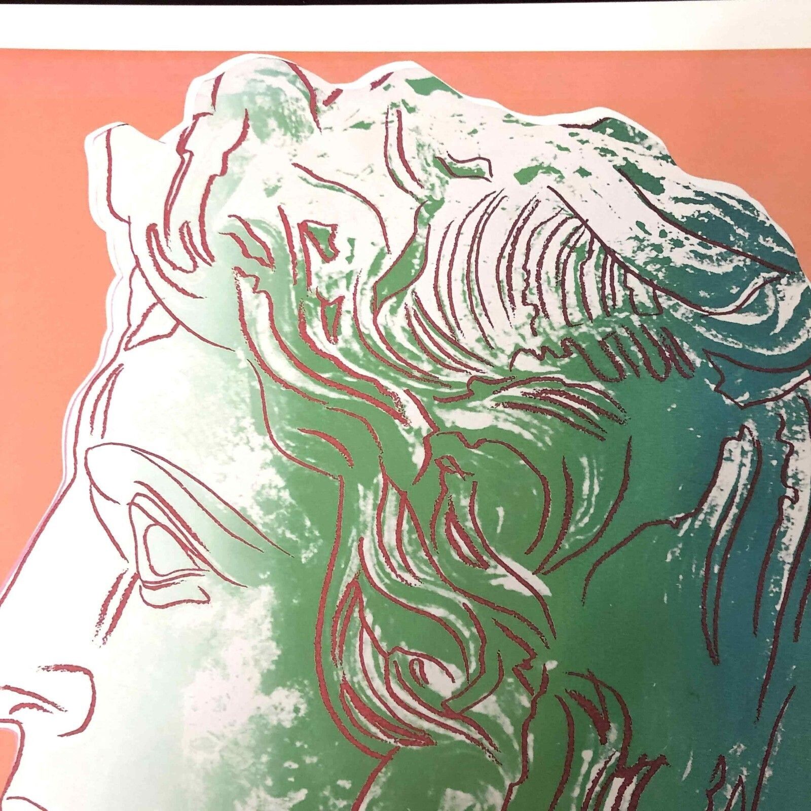 Andy Warhol Lithografie 50x50 cm Nieuwe Cmoa Editie Met Certificaat photo for sale