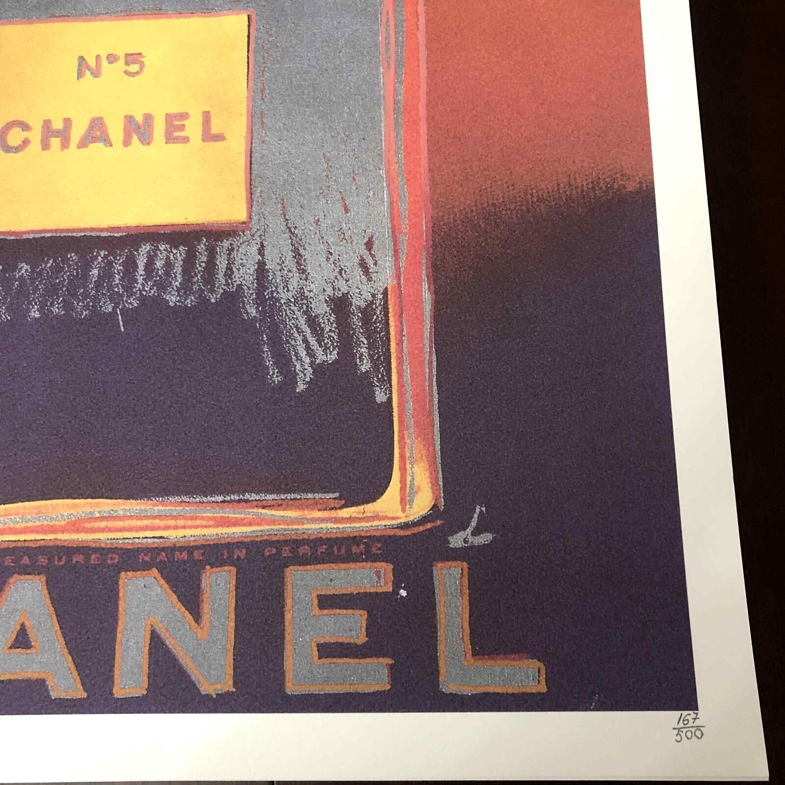 photo for sale Andy Warhol Lithografie 50x50 cm Nieuwe Cmoa Editie Met Certificaat