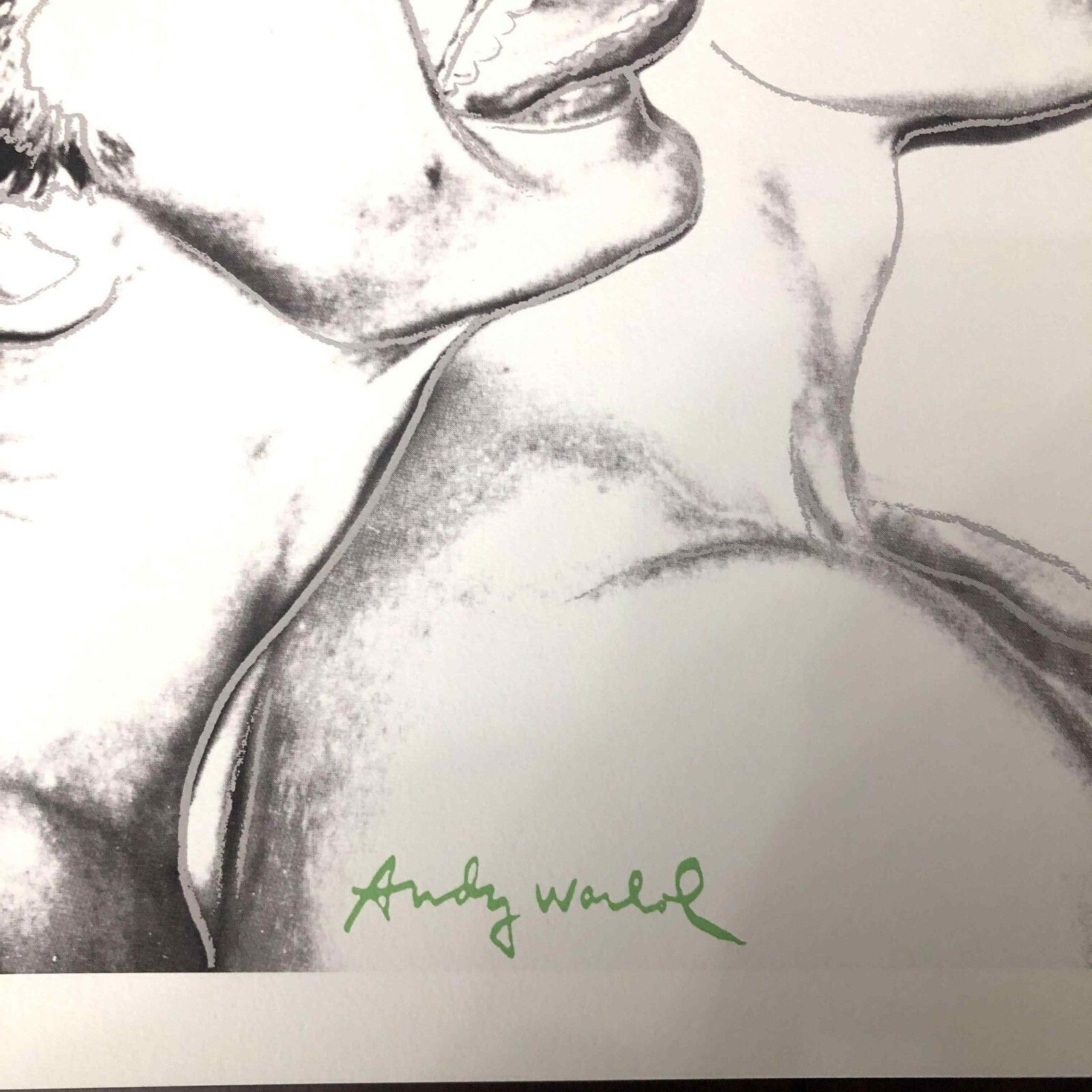 photo furniture Andy Warhol Lithografie 50x50 cm Nieuwe Cmoa Editie Met Certificaat