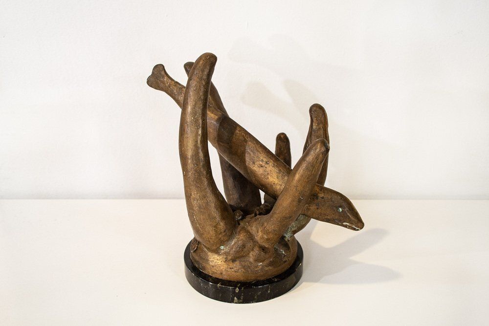 Bronzen sculptuur, Italië, jaren 1950 photo for sale