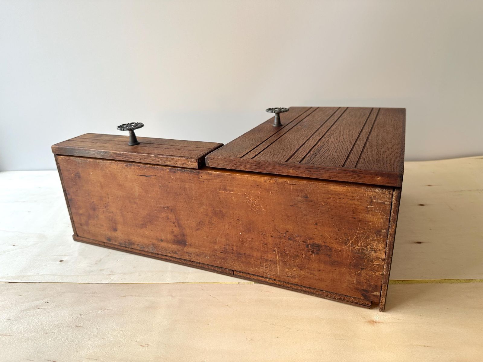 Antiek Frans art deco medicijnkastje met spiegel, jaren 1930, wandkastje met zijdeur en lade photo buy