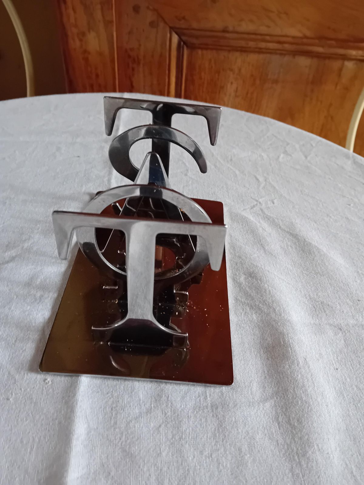 Toast Rack Silver Plated Kitchen Utensil To Hold Toasted Bread On Your Table photo 81.0
