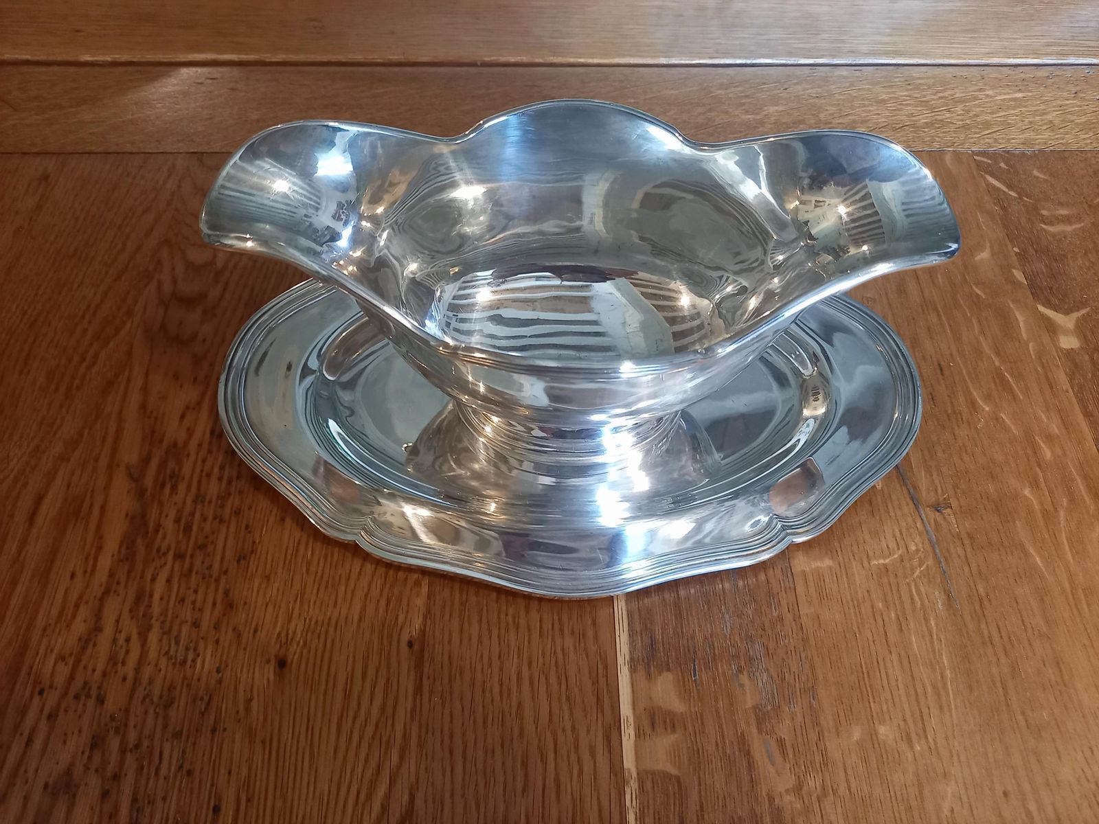 Christofle Sauskom Hotelzilver Gesigneerd Frans Vintage Tafelgerei Diner En Servies