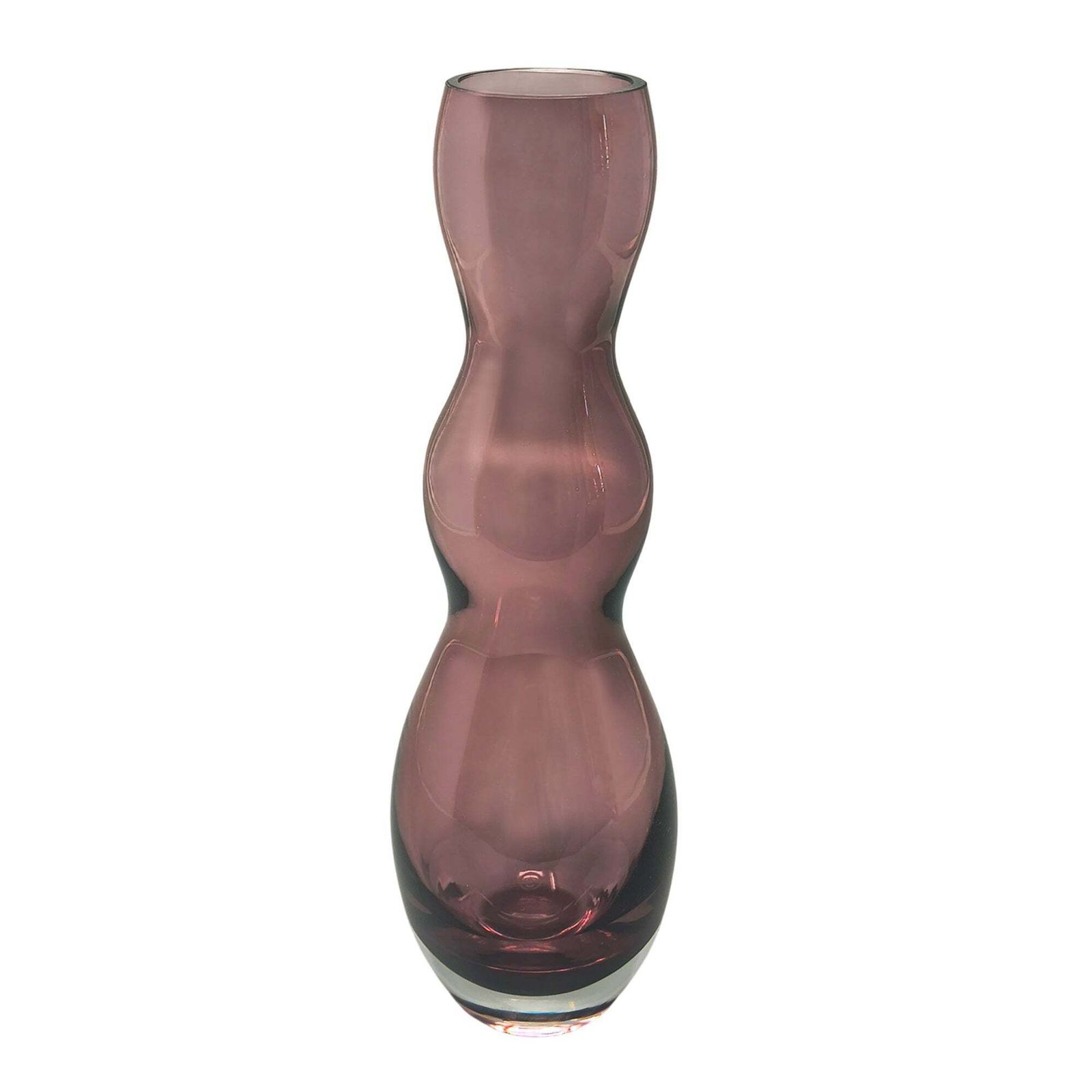 V. Nason paarse Space Age Murano glazen vaas ca. jaren 1970, Italiaans vintage design