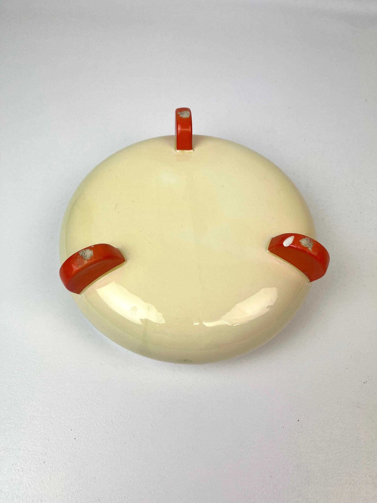 Very Rare De Stijl Art Deco Bauhaus Ceramic Fruit Bowl Center Of Table By Wmf Germany 1925 photo buy
