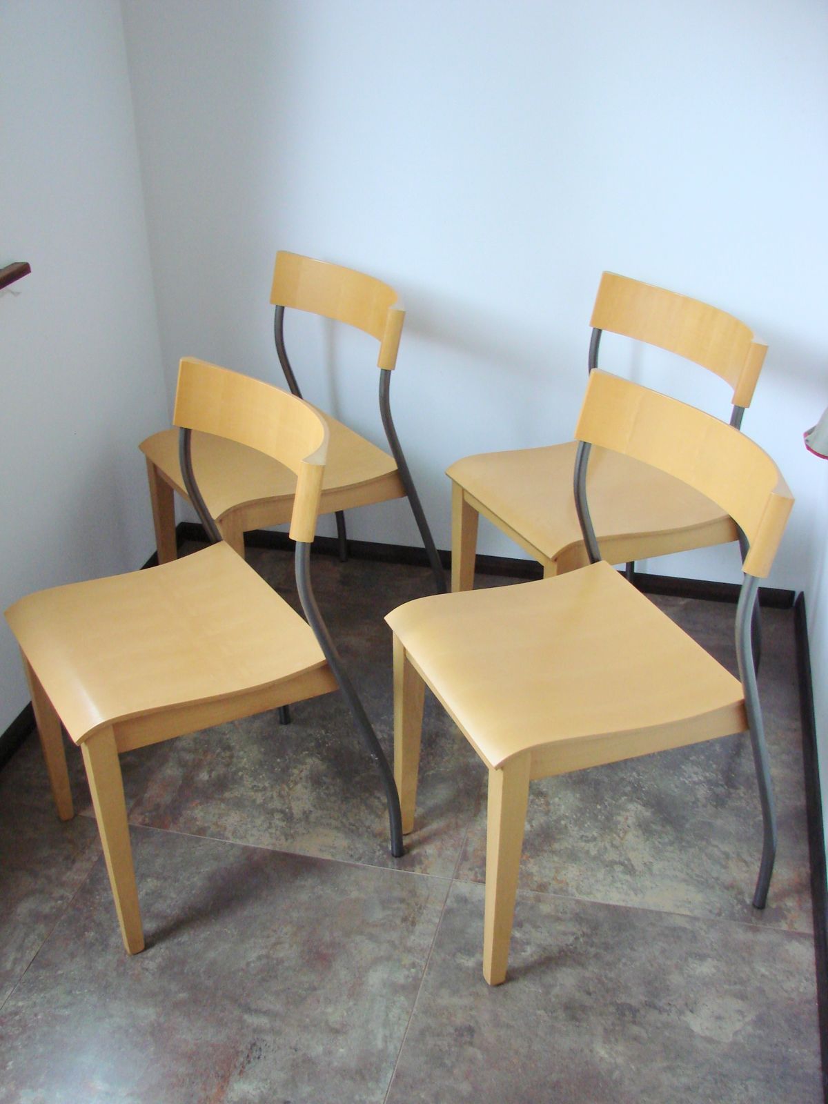Set van 4 Ikea Nordisk stoelen, Tina Christensen, jaren 1990 photo for sale