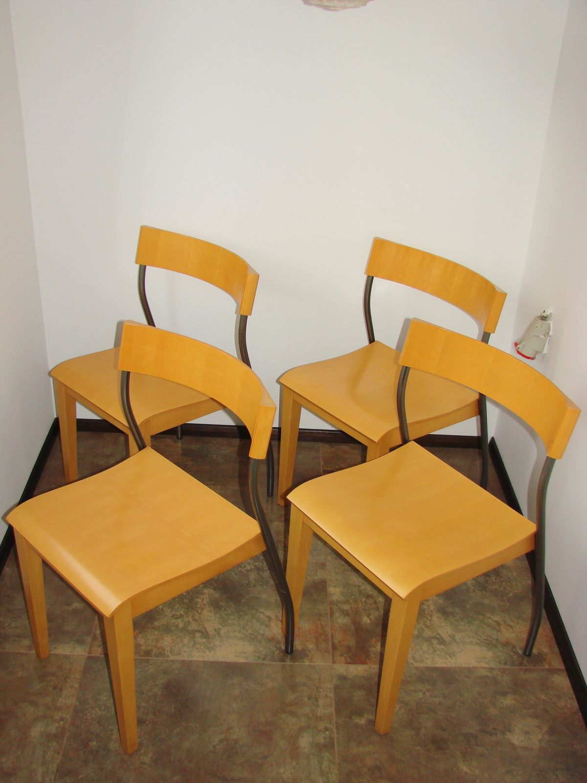 Set van 4 Ikea Nordisk stoelen, Tina Christensen, jaren 1990 photo 359.0
