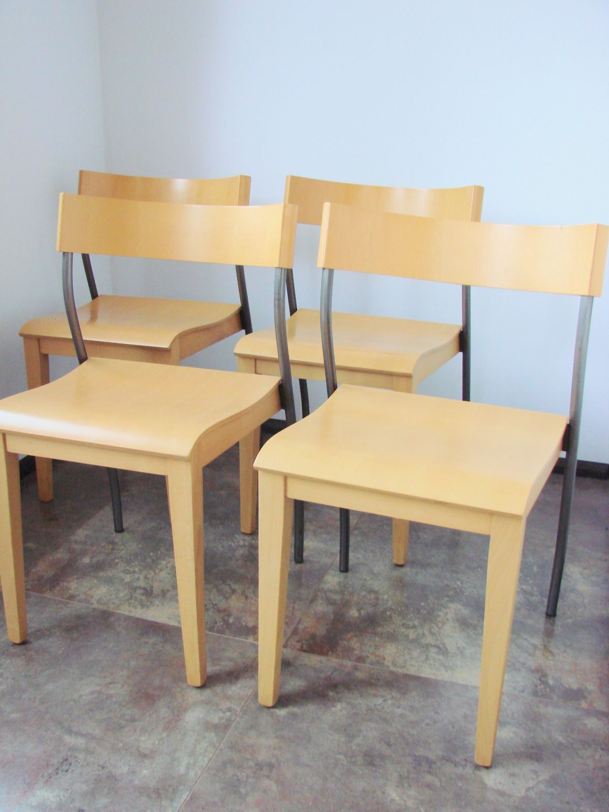 photo for sale Set van 4 Ikea Nordisk stoelen, Tina Christensen, jaren 1990