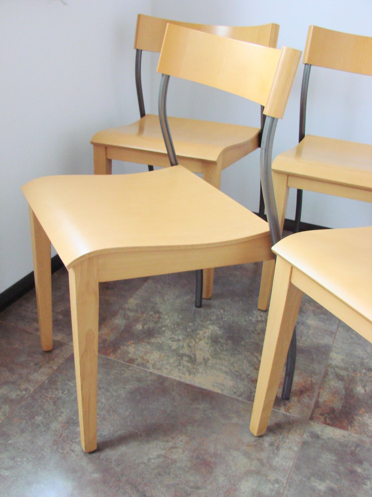 359.0 Set van 4 Ikea Nordisk stoelen, Tina Christensen, jaren 1990 photo