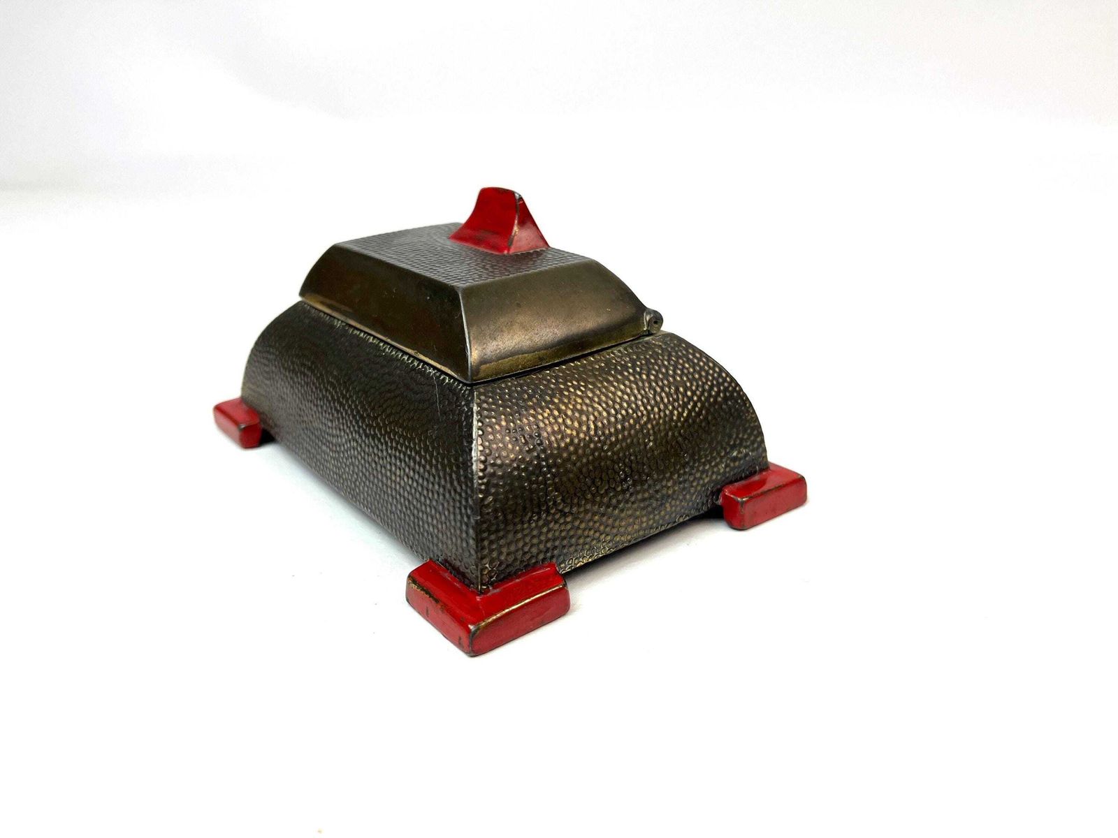 Boîte à bijoux De Stijl Bauhaus Art déco, Belgique, vers 1930 photo for sale