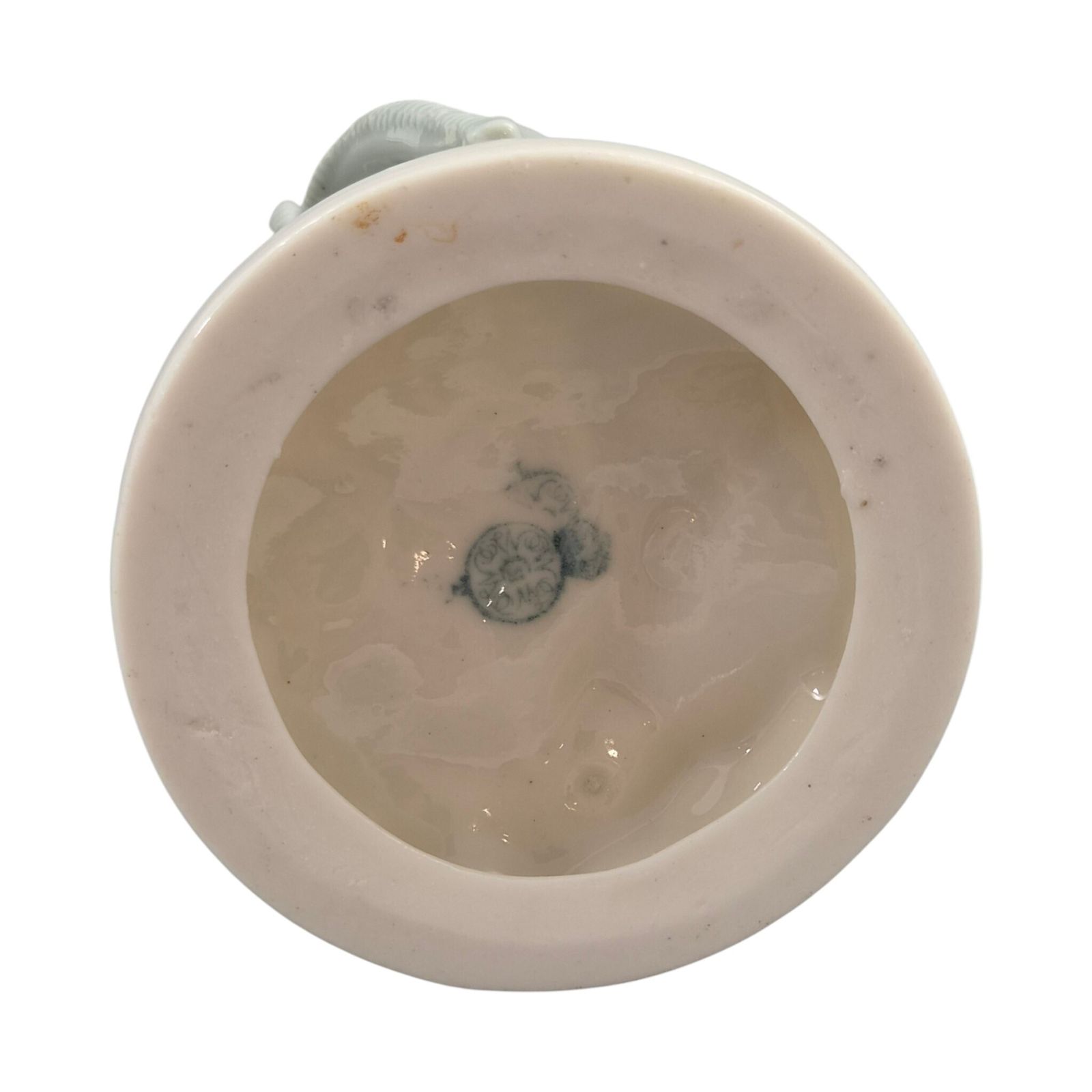 photo furniture Royal Worcester Pair Of Sage Green Figural Salts, 1882