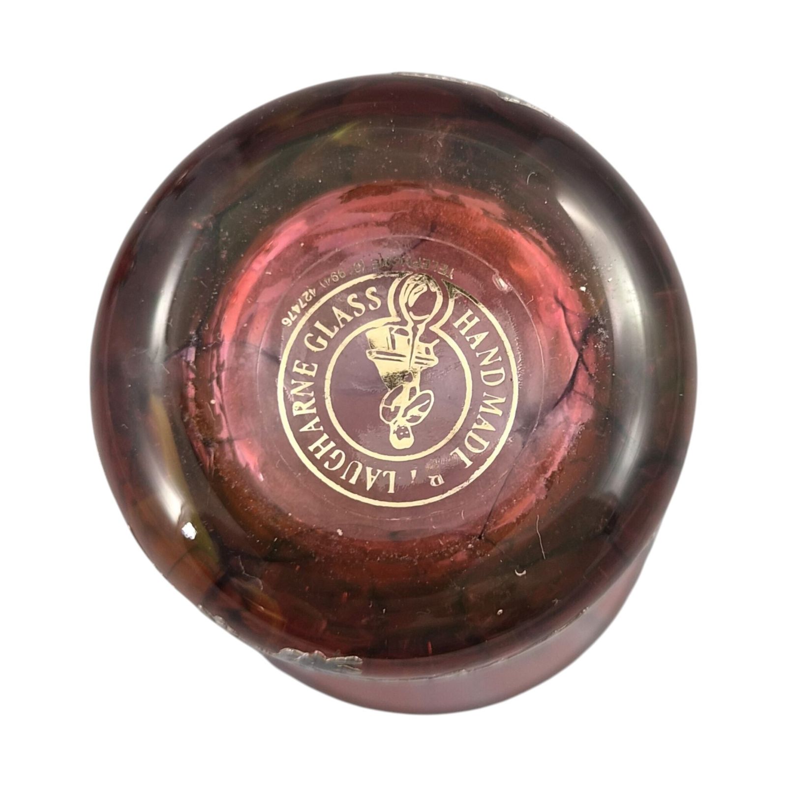 photo for sale Gorham & Laugharne Robijnrood Glas en Zilver Vanity Ensemble, ca. 1900/ca. jaren 1980