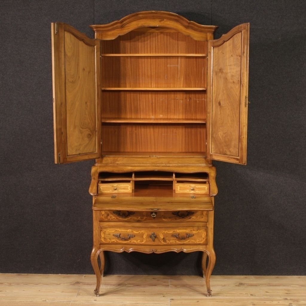 photo furniture Trumeau italien en bois marqueté, XXe siècle