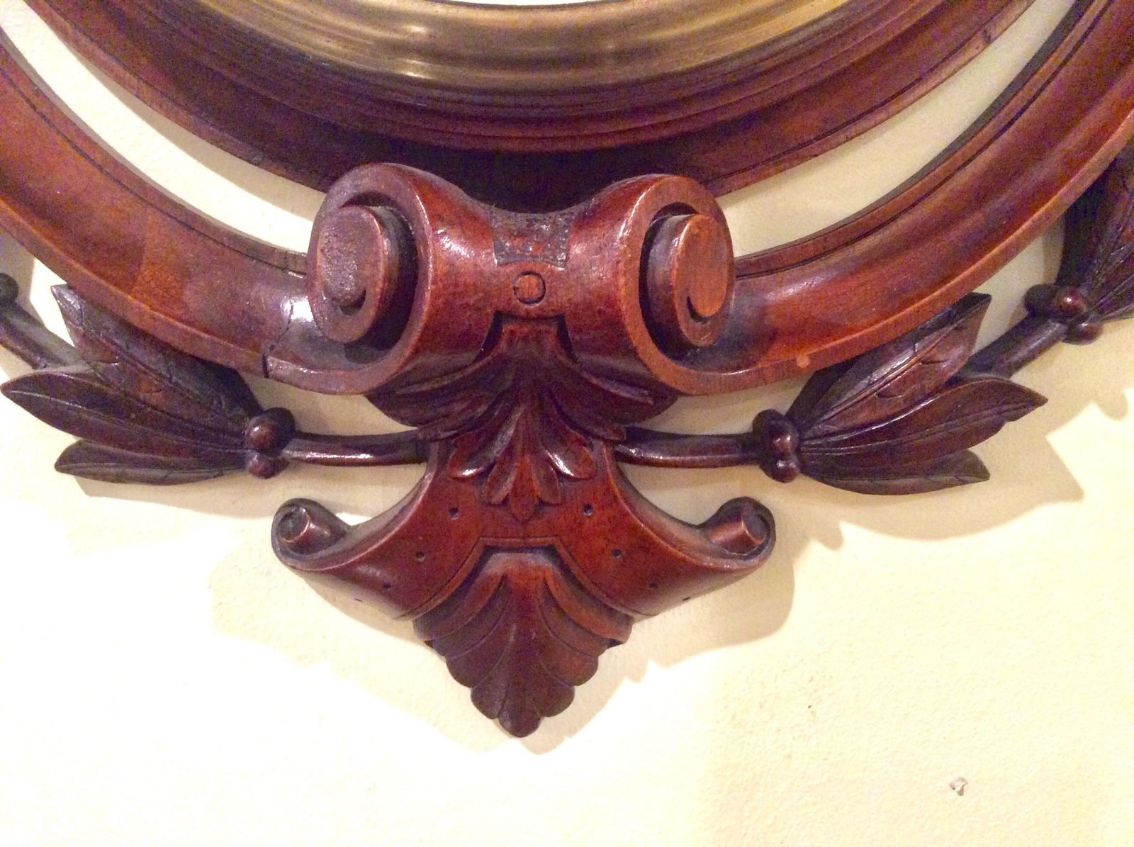 Superb Quality Antique Mahogany Negretti & Zambra Aneroid Barometer photo Home Decor