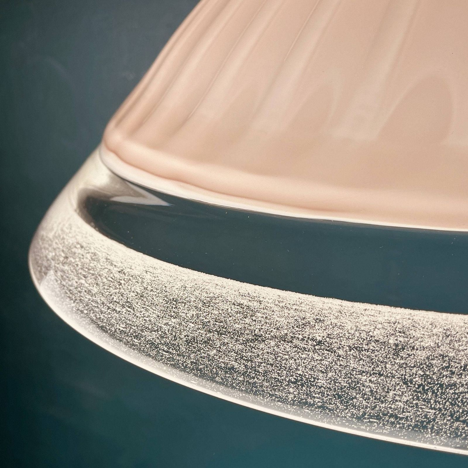 Vintage Large Pink Murano Glass Chandelier Italy 1970s Mid Century Murano Pendant Lamp photo buy