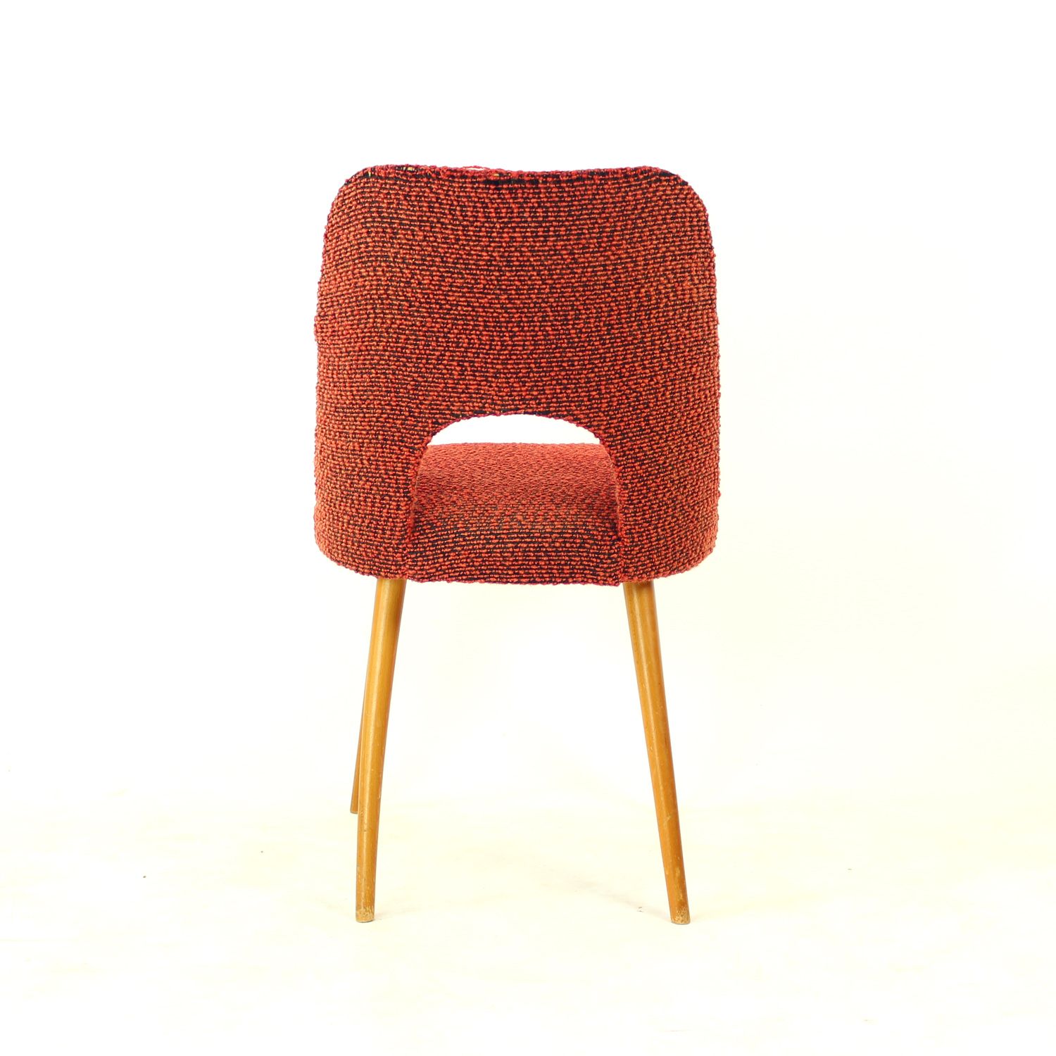 photo vinterior Vintage Dining Chairs By Oswald Heardtl For Ton, Czechoslovakia 1960s, Set Of 4