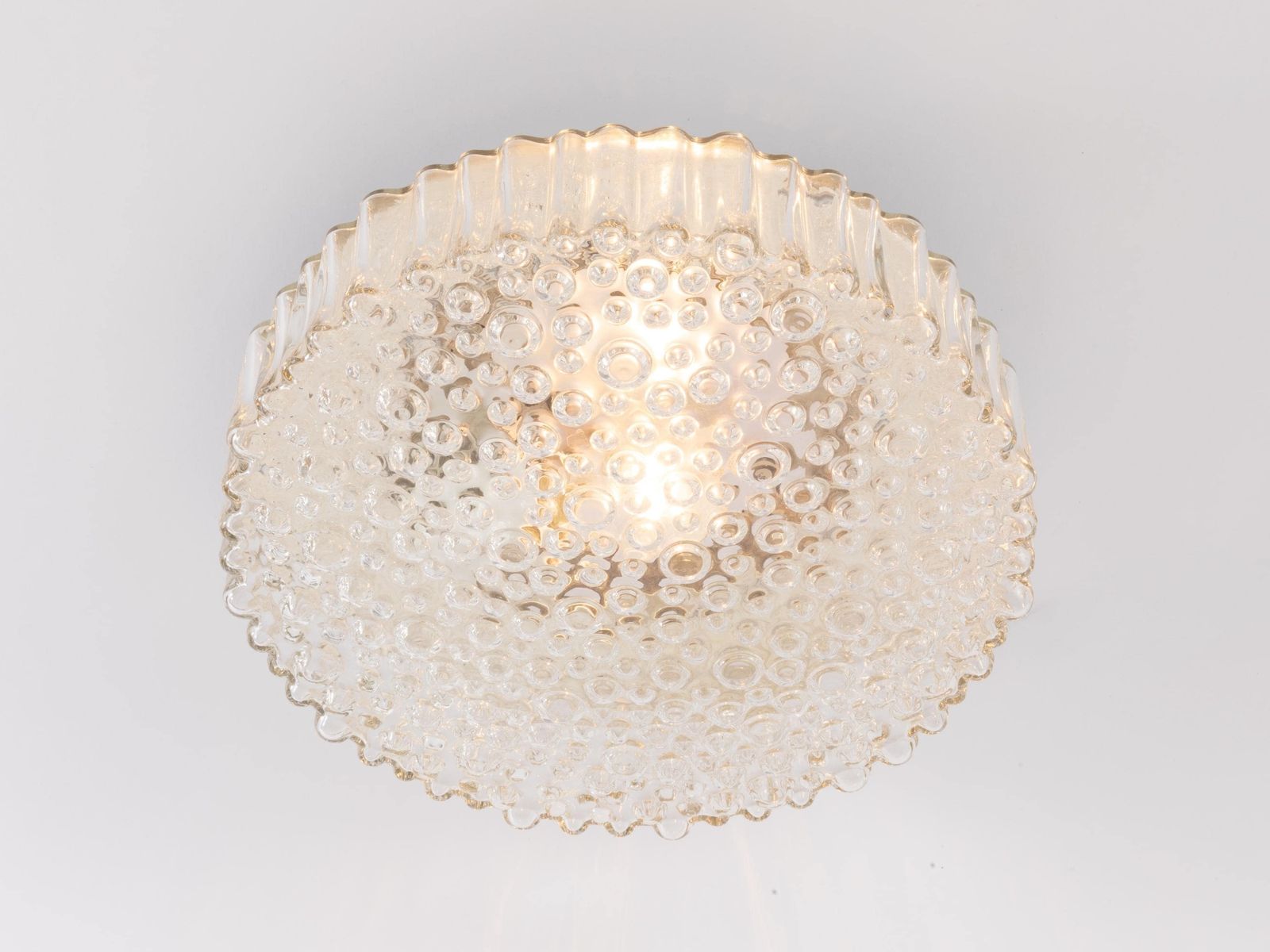 Grote Staff Leuchten Bubble Glass Flush Mount - Mid-Century Modern Plafondlamp Vintage - Atomic Age Lamp Helena Tynell Retro jaren 1960 Duitsland photo buy