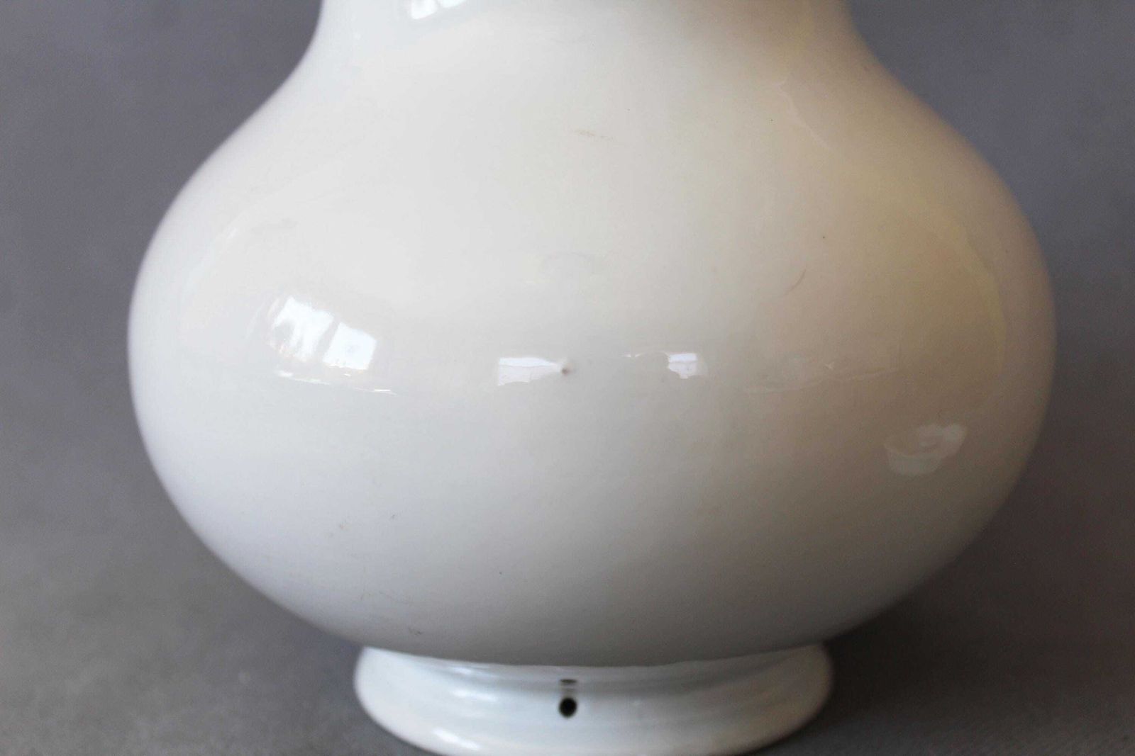photo buy Pot à bouillon en céramique d'époque, XIXe siècle, couvercle en étain, France