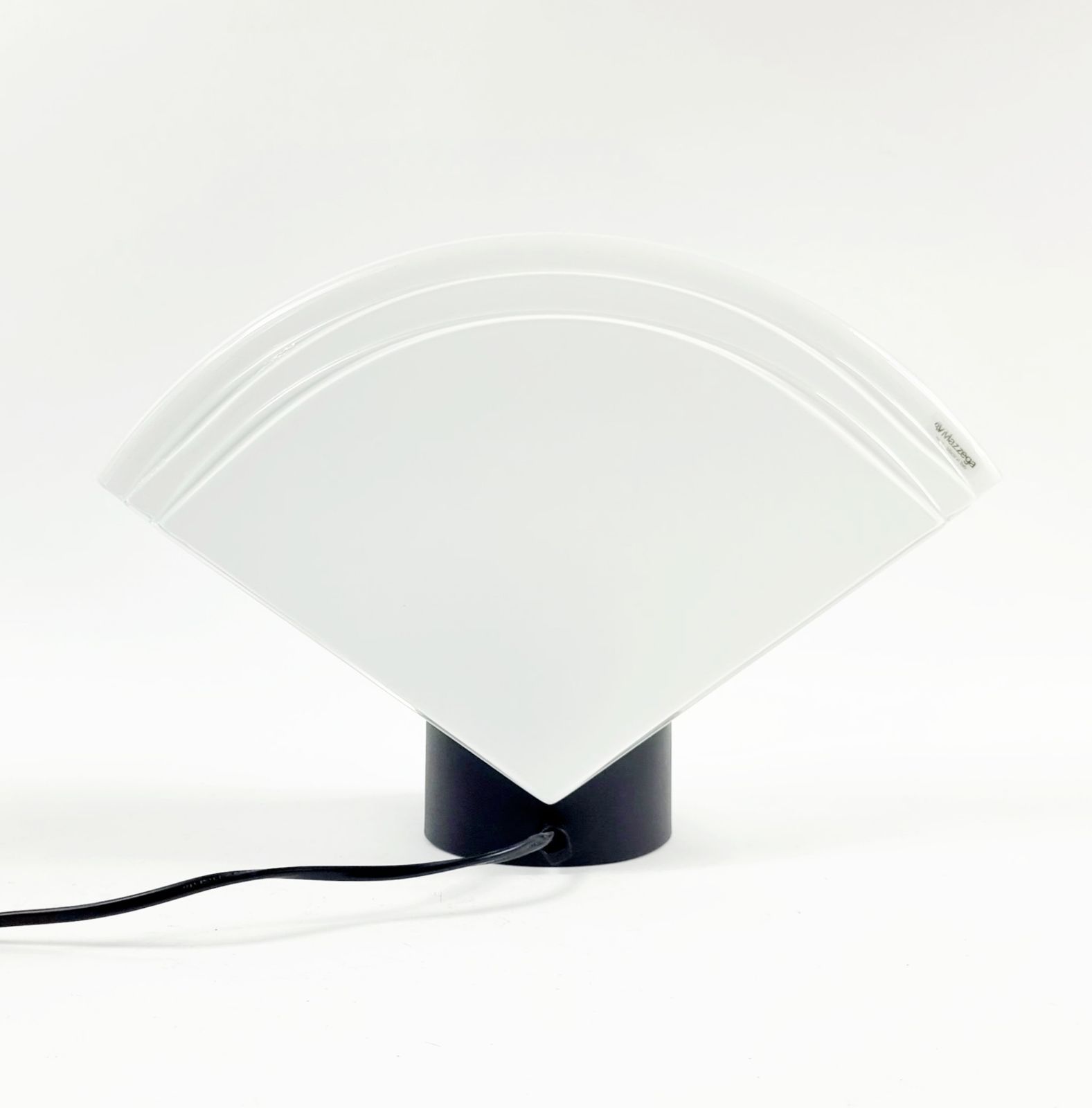Grande lampe de table en verre de Murano, AV Mazzega, Italie, années 1970 photo Luminaires