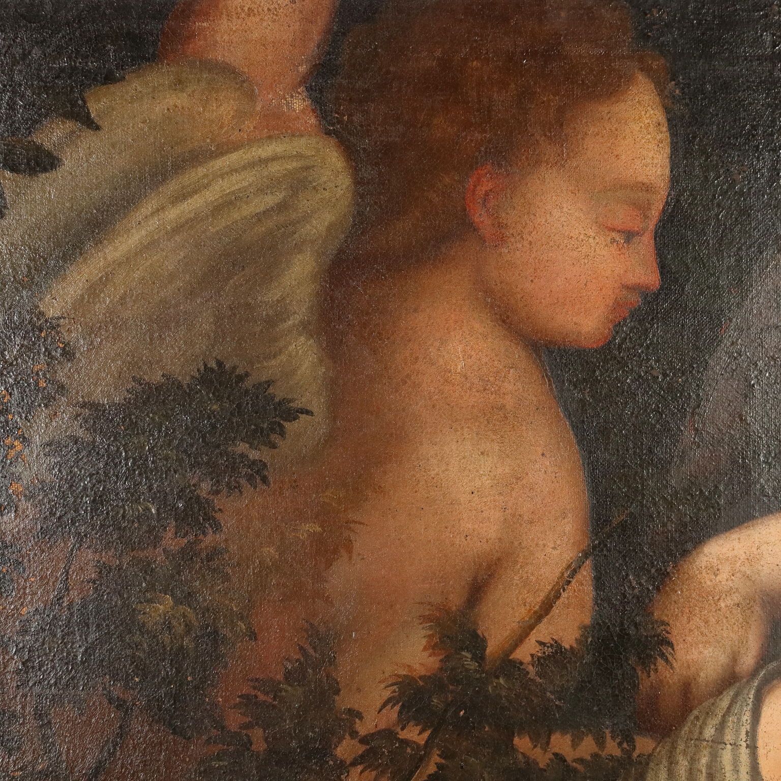photo furniture Religious Subject Oil On Canvas Italy XVII Century