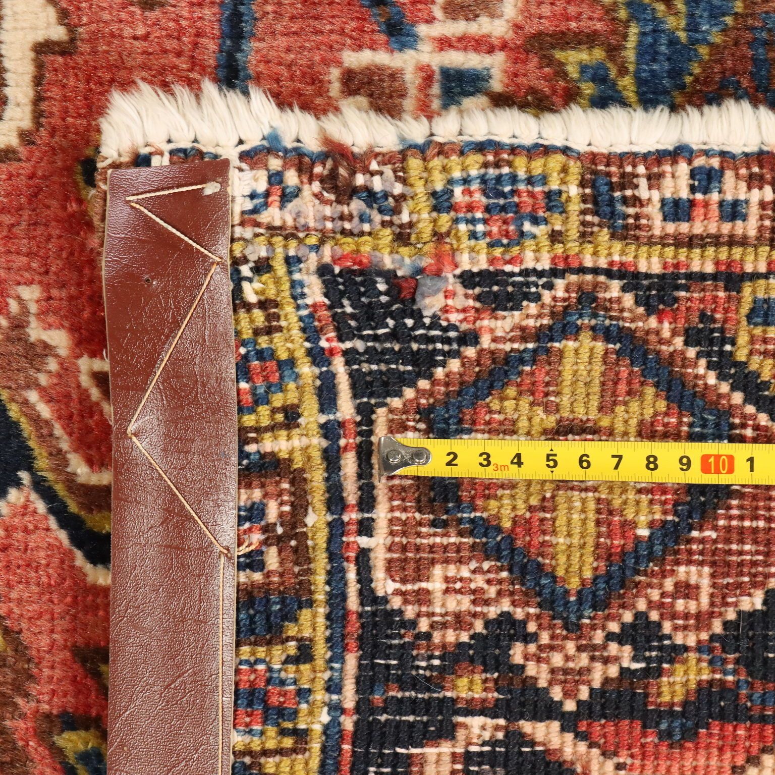 Antique Heriz Carpet Cotton Wool Heavy Knot 127 X 90 In photo buy