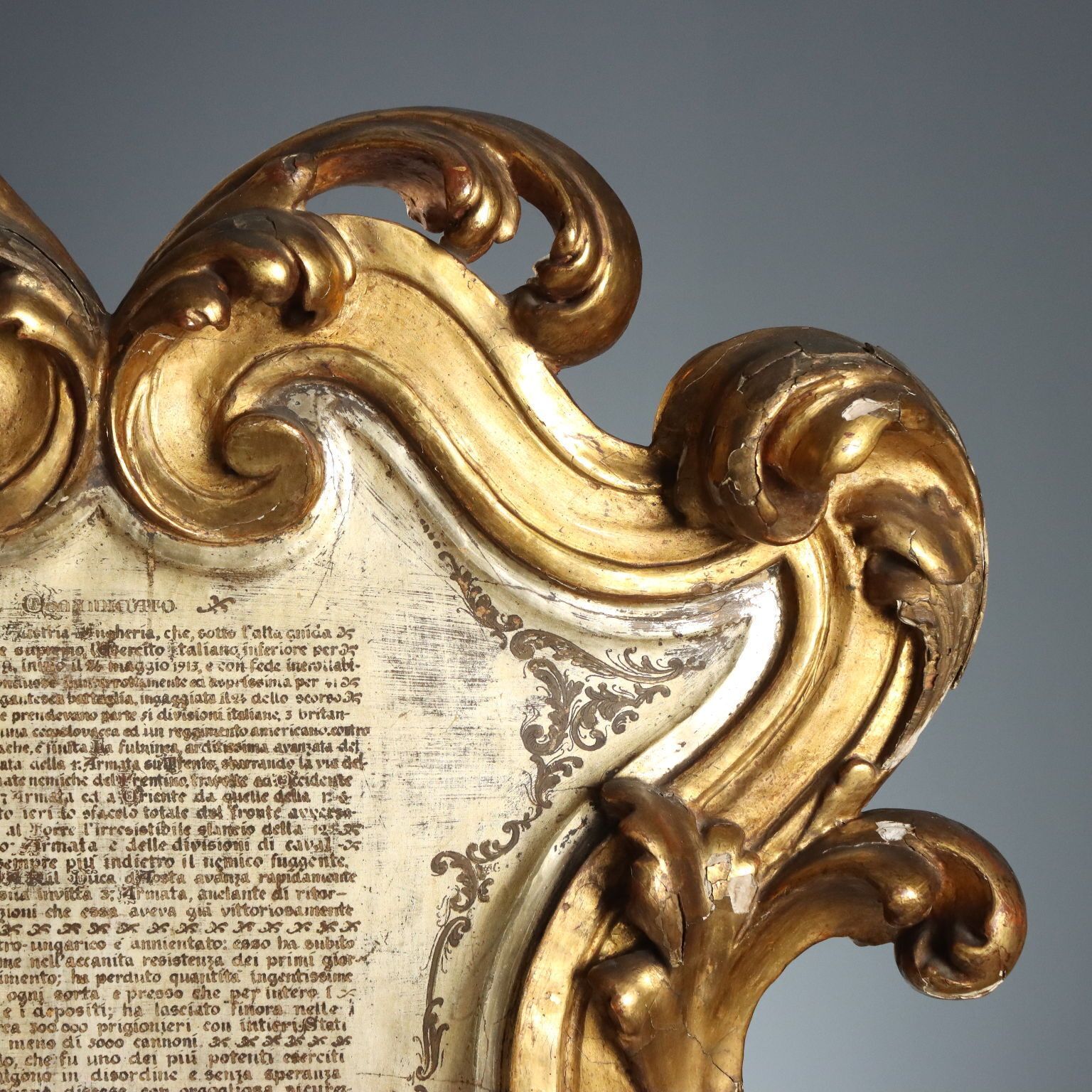 Baroque Style Giltwood Cantaglorie photo Home Decor