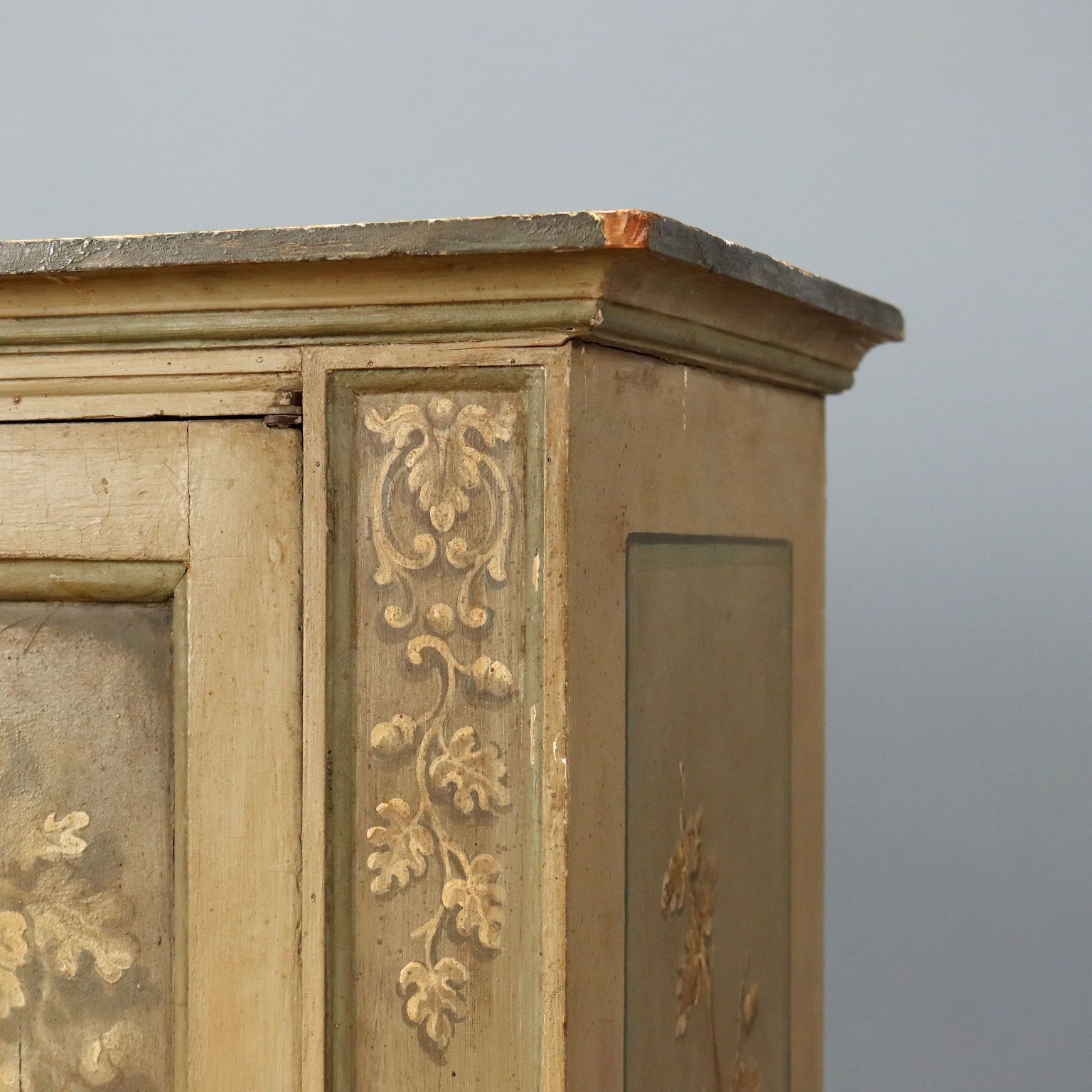 Baroque Cupboard Fir Poplar Italy XIX Century photo vinterior