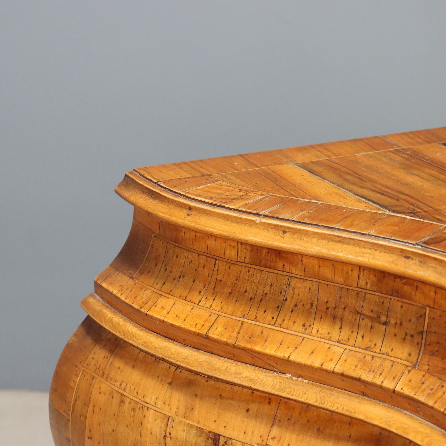 Chippendale Style Chest Of Drawers Wood Italy XX Century photo vinterior
