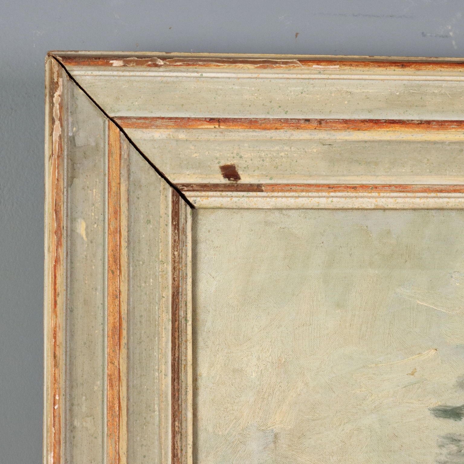 Tableau d'époque signé Carlo Cherubini, huile sur toile, XXe siècle photo buy