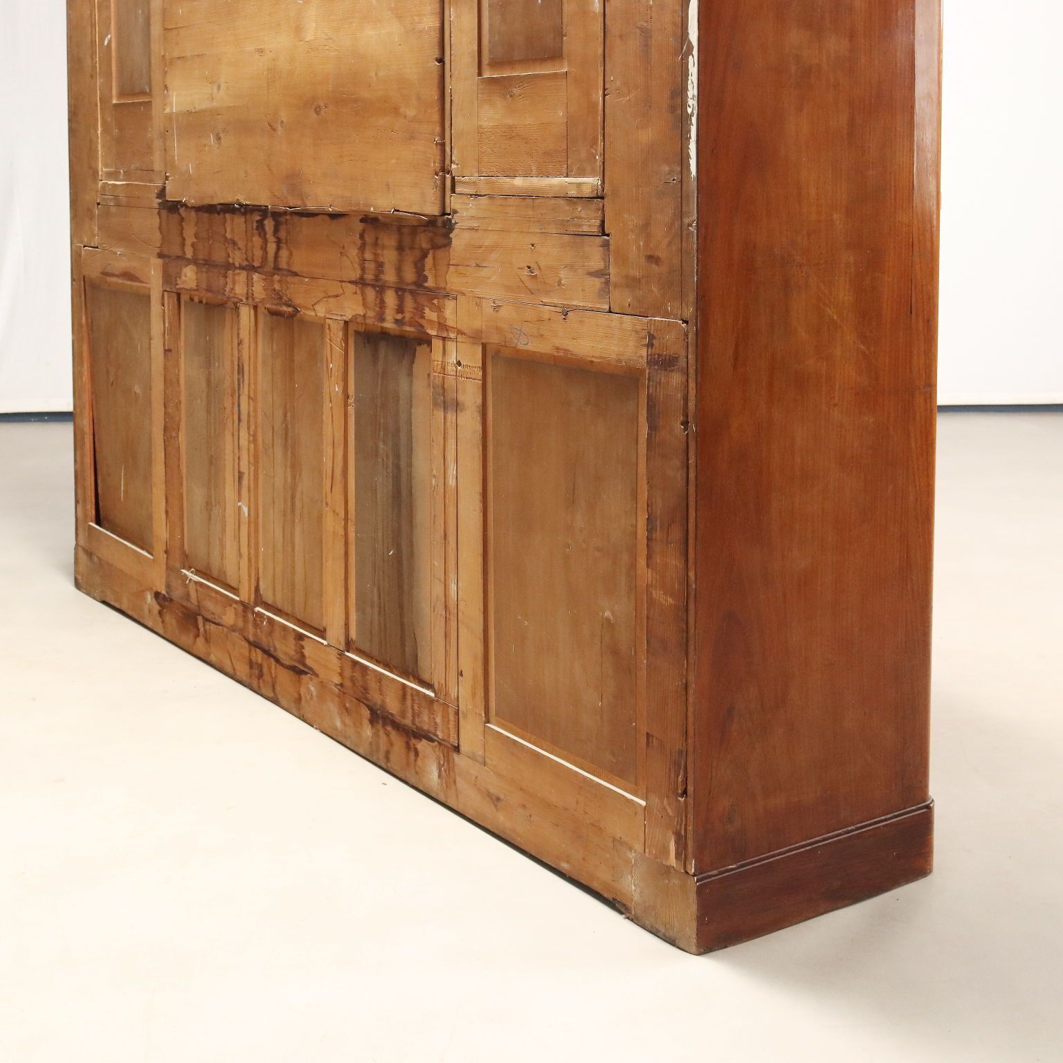 photo vintage Antique Cupboard Mahogany Marble Maple Italy XX Century