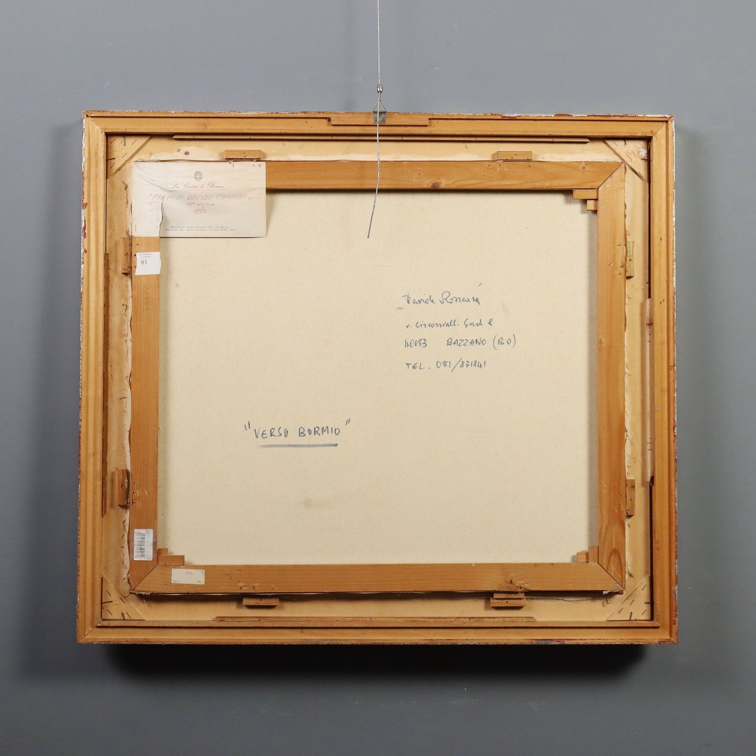 Kunst Schilderij van Davide Roncarà, Richting Bormio photo