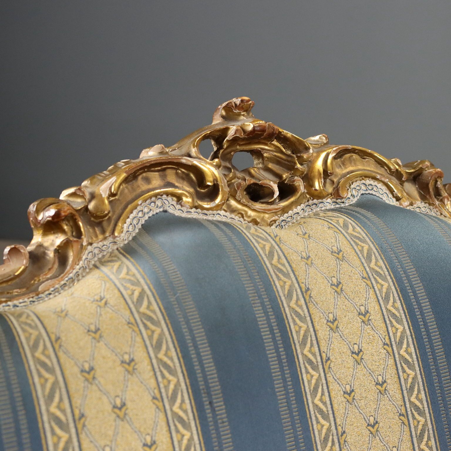 Antique Armchairs Baroque Style Carved Wood XX Century photo buy
