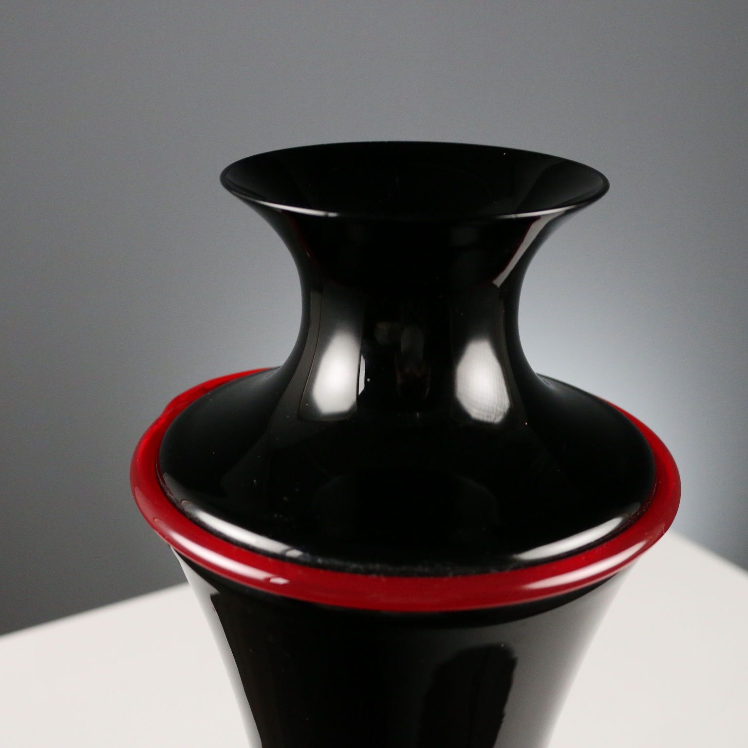 Vintage vaas Veart Murano glas design Italië jaren 1990 photo Woonaccessoires