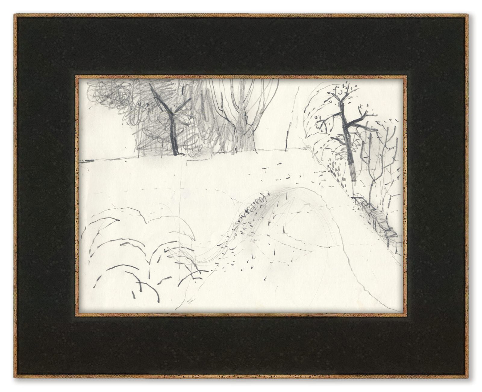 Mooie tekening van de Britse modernist Henry Cliffe