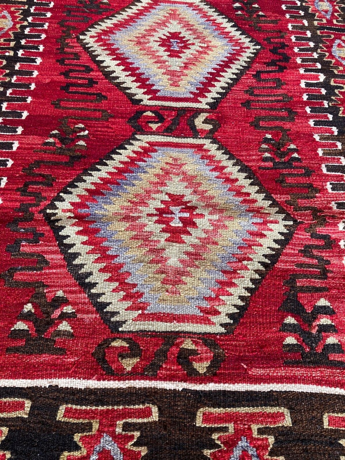 Vintage Anatolian Kilim 1.78m X 0.95m photo vintage