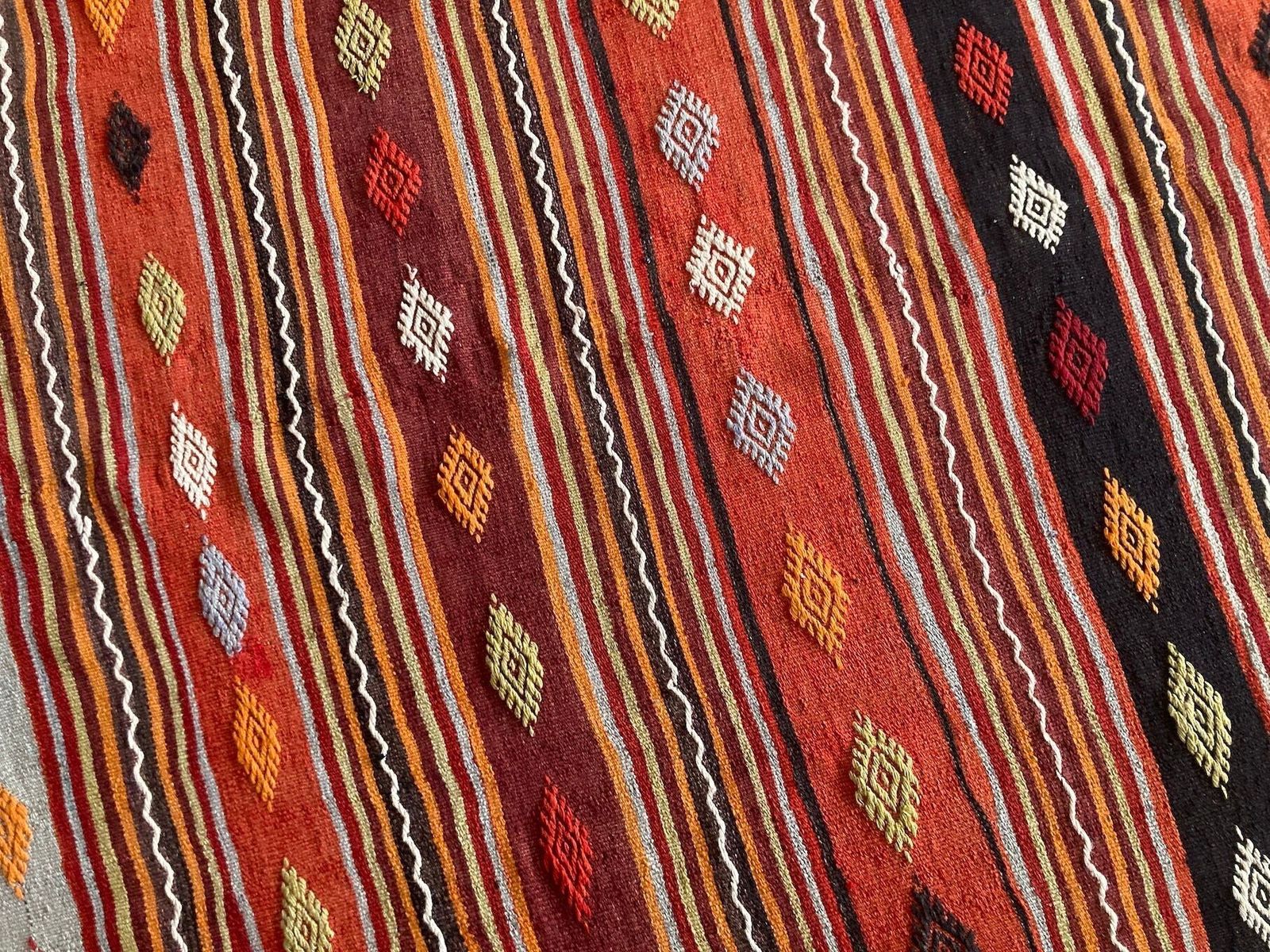 Textiel Vintage Anatolisch kilim 2,95 m x 1,64 m photo