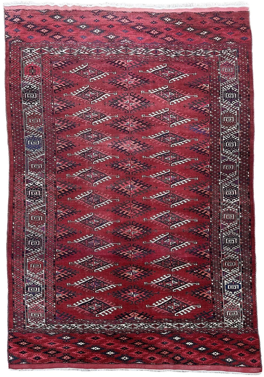 Antique Turkmen Yomut Carpet 2.98m X 1.94m