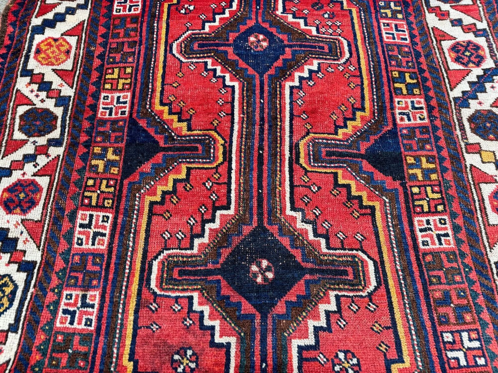 Antiek Lori tapijt 2,20 m x 1,32 m photo vintage