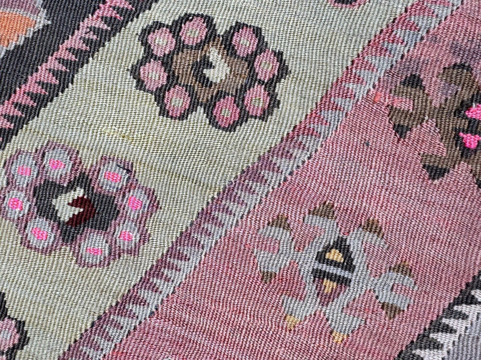 photo furniture Kilim Covered Stool 0.52m X 0.37m X H0.38m