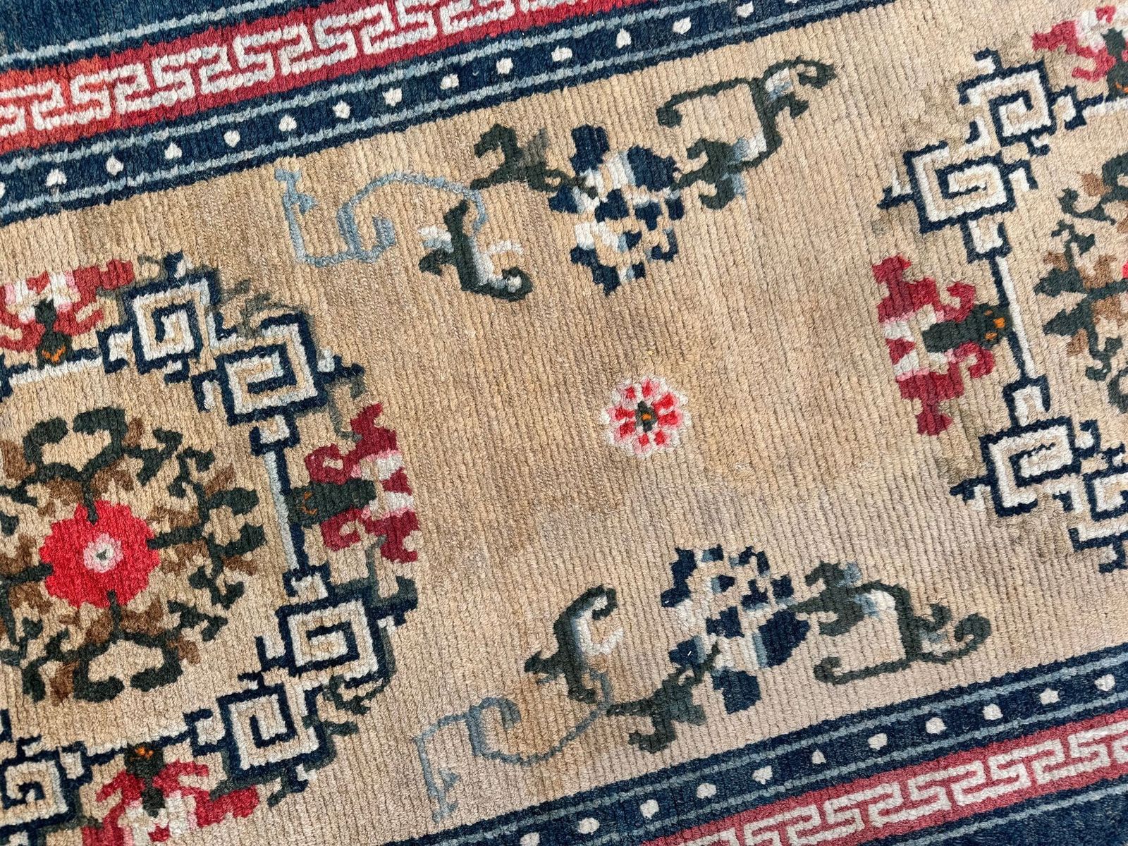 Antique Tibetan Runner 4.03m X 0.81m photo buy