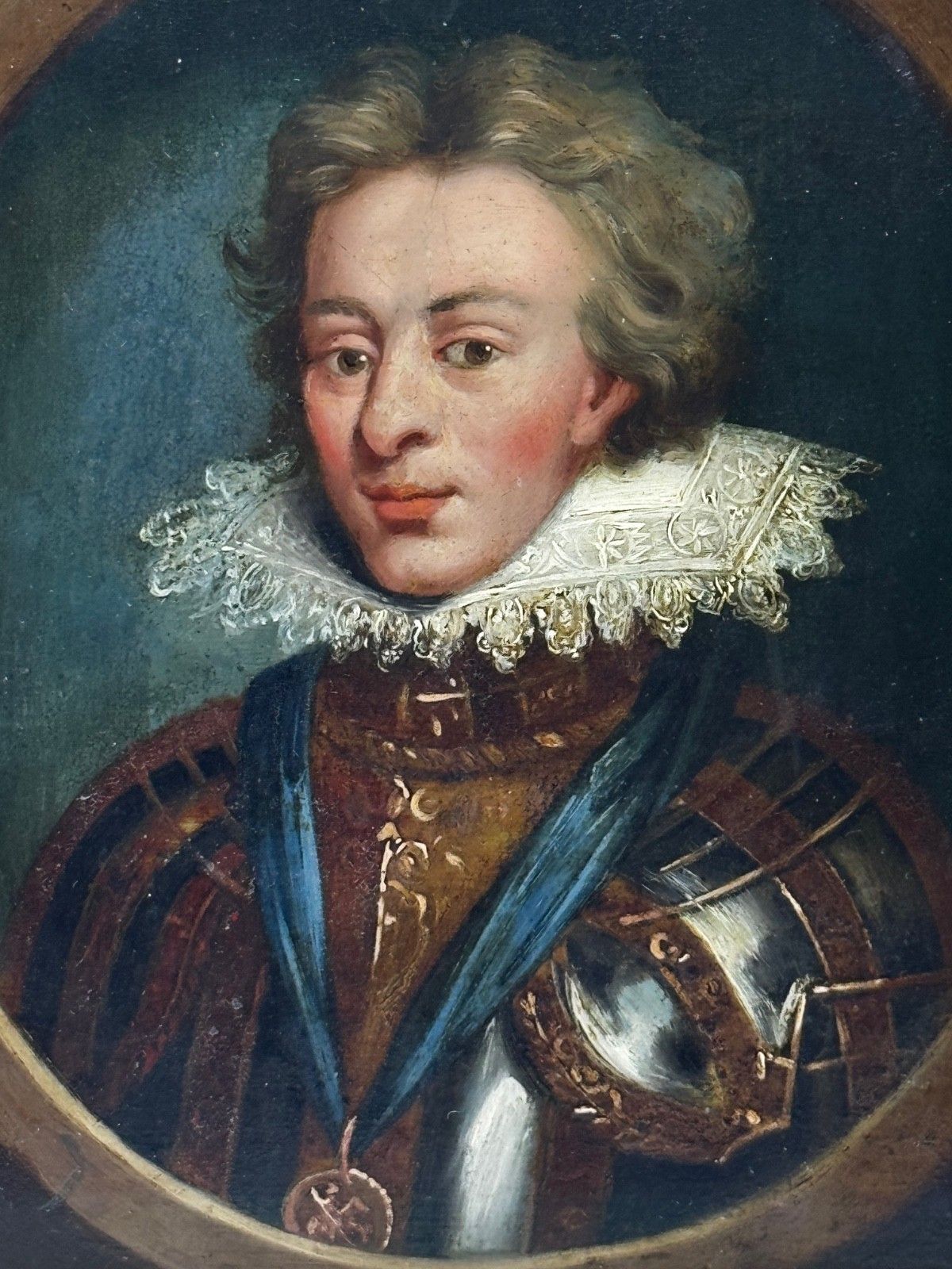 Oil Portrait The Lost Heir Henry Frederick Prince Of Wales & Order Of The Garter photo for sale
