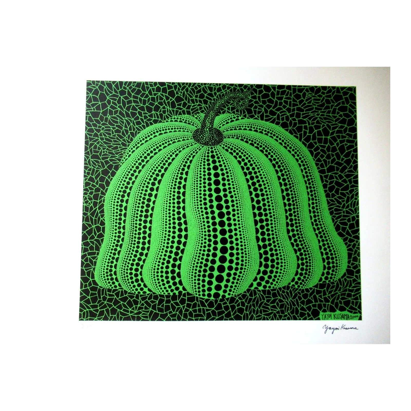 Naar Yayoi Kusama, Pumpkin, Lithografie, jaren 1990