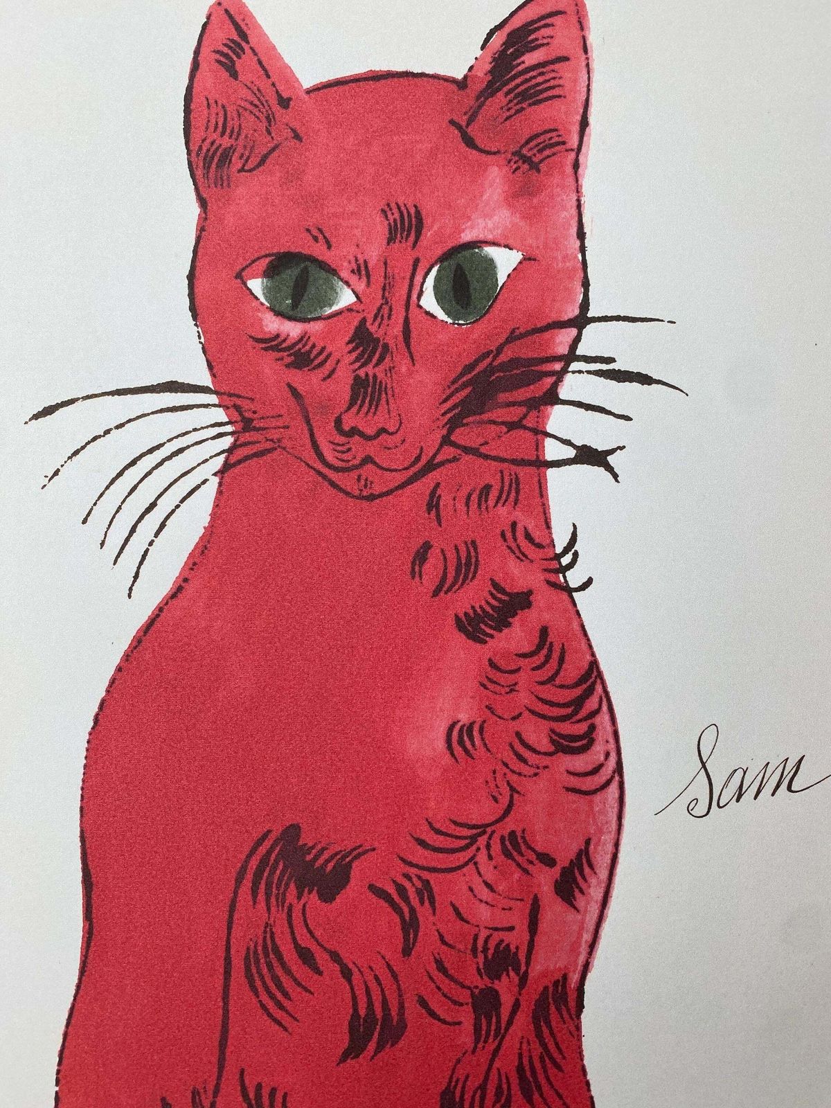 Naar Andy Warhol, Sam, jaren 1980, lithografie photo 1350.0