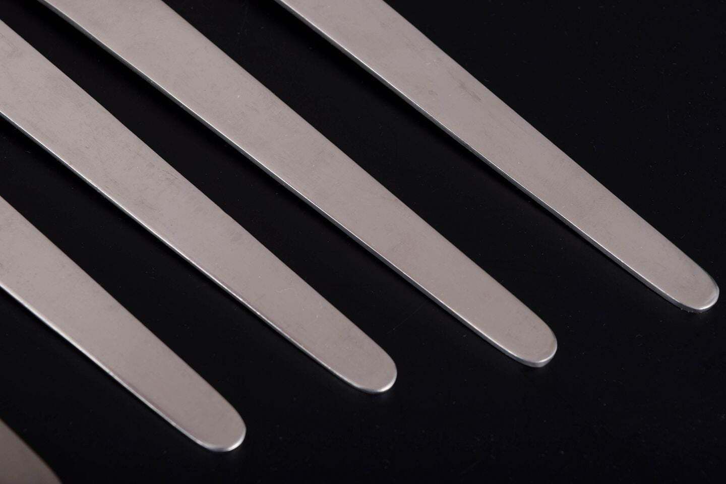 Arne Jacobsen For Anton Michelsen. Set Of Five Dinner Forks In Stainless Steel. photo for sale