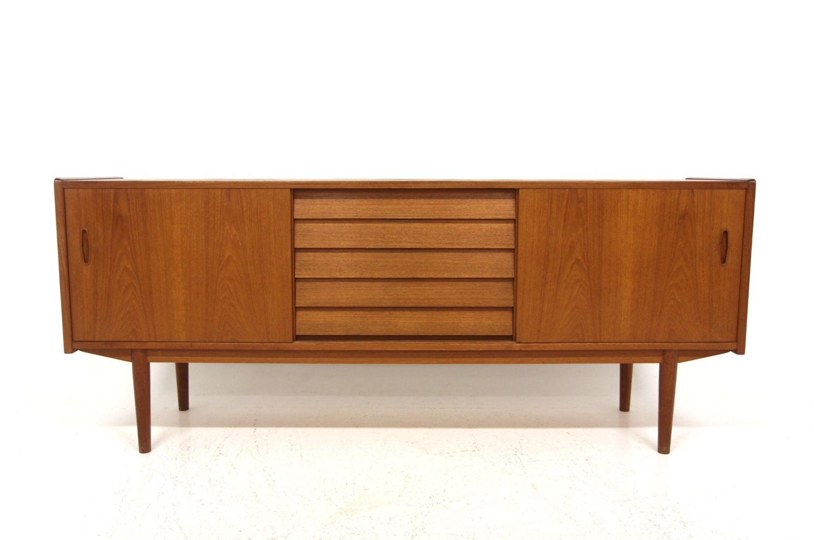 Enfilade scandinave Trio en teck par Nils Jonsson pour Troeds, Suède, 1960 photo furniture