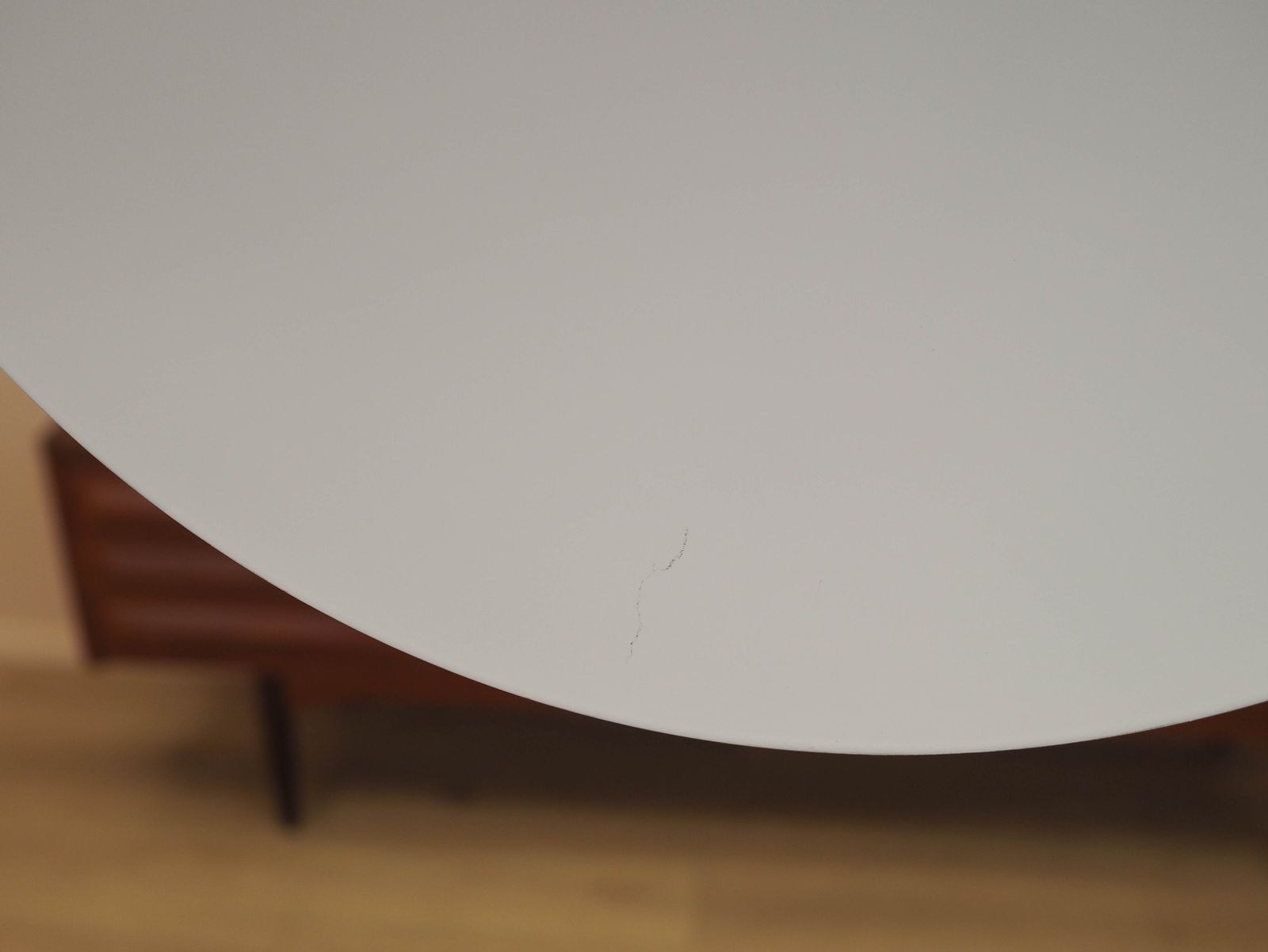 Deense Hanglamp in Wit Metaal, Conische Kap in Scandinavische Ontwerptraditie, jaren 2000 photo vinterior