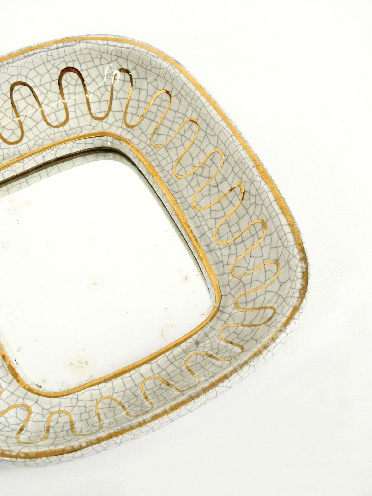 Kleine art deco keramische spiegel van Gmundner Keramik Austria, jaren 1920. photo buy