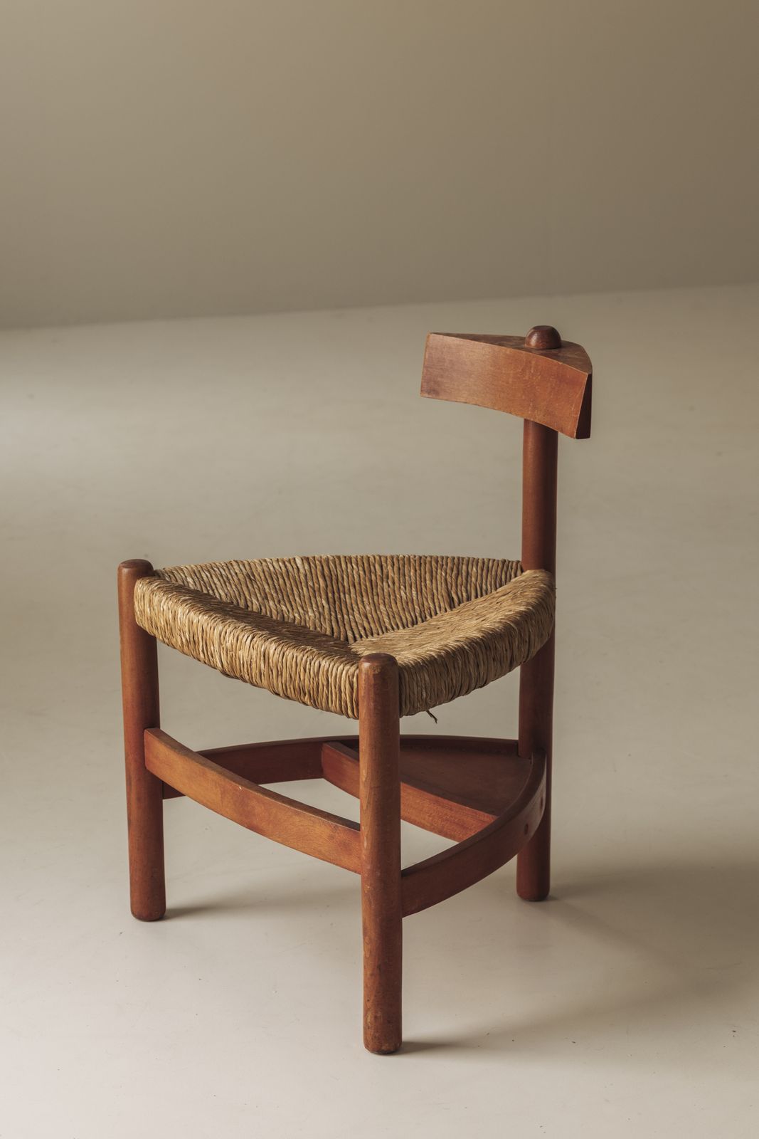 Dutch Sculptural Accent Chair, Attributed Wim Den Boon, 1960s photo vinterior